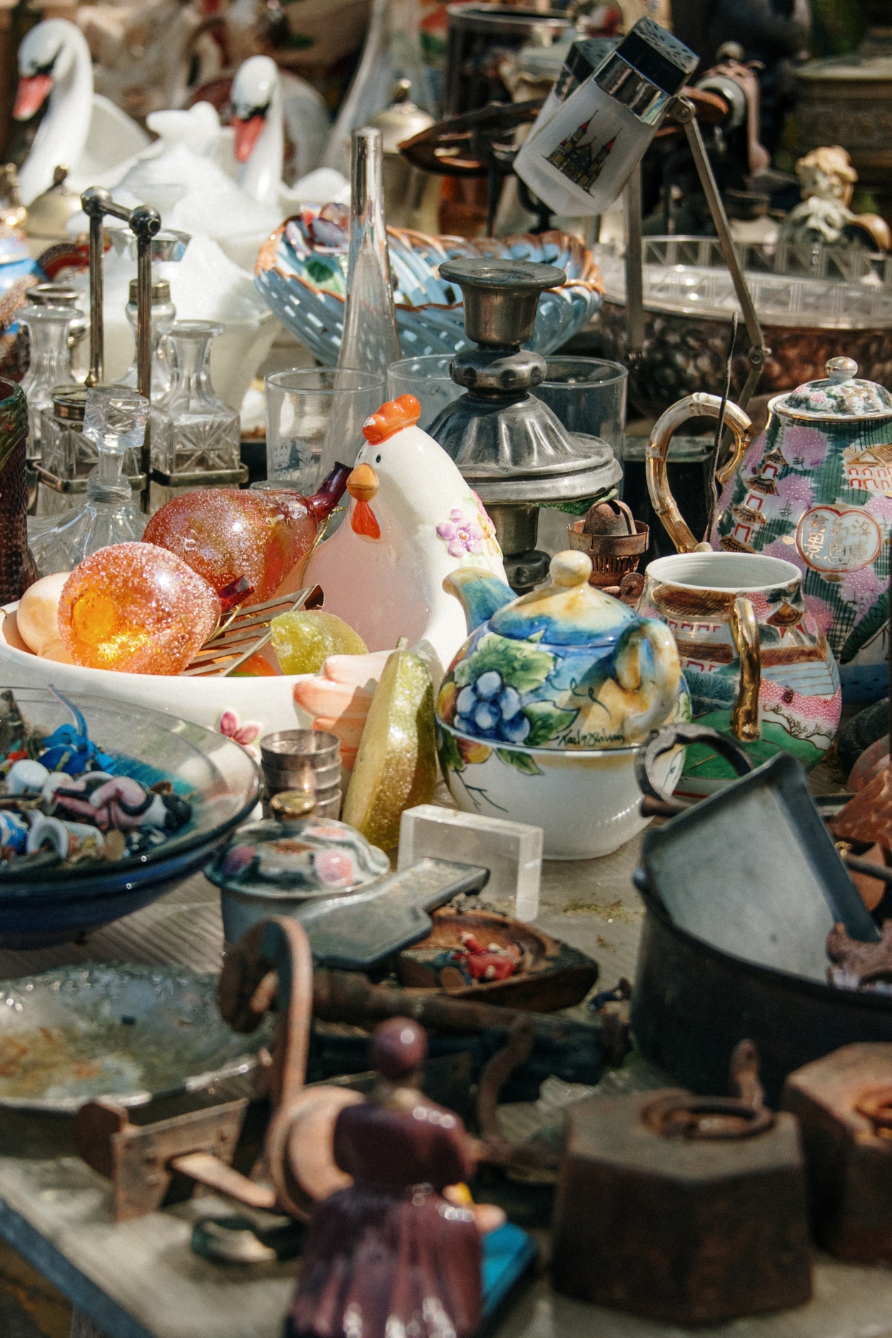 Pop-up flea market