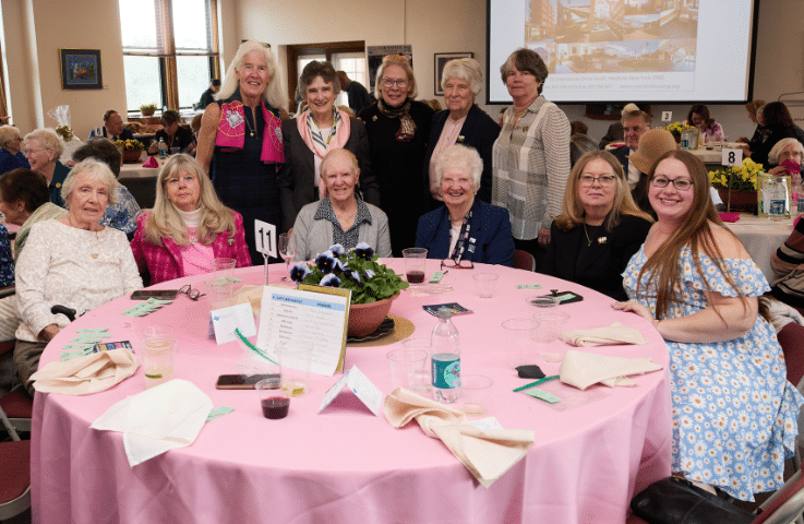 Guests enjoying the Spring Liturgy & Luncheon.