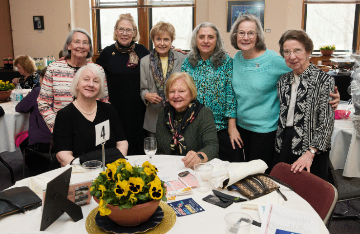 Guests enjoying the Spring Liturgy & Luncheon.
