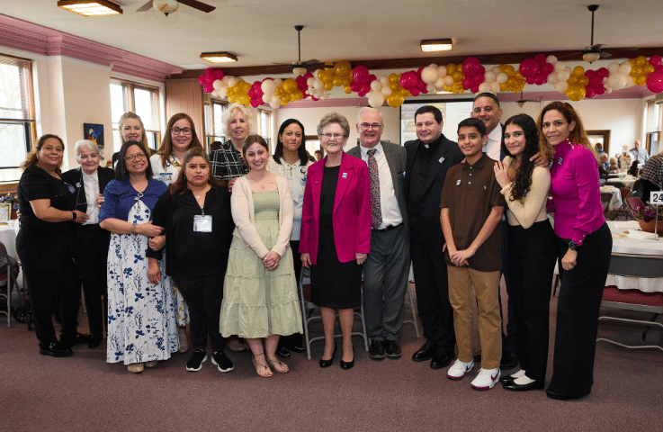 Volunteers at the Spring Liturgy & Luncheon.