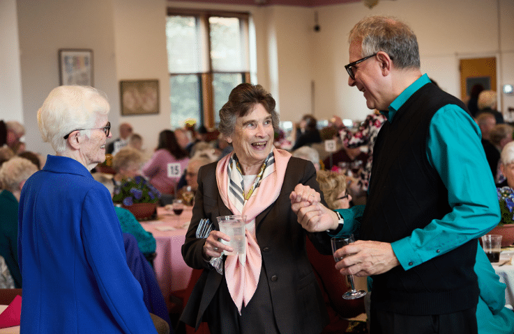 Guests enjoying the Spring Liturgy & Luncheon.