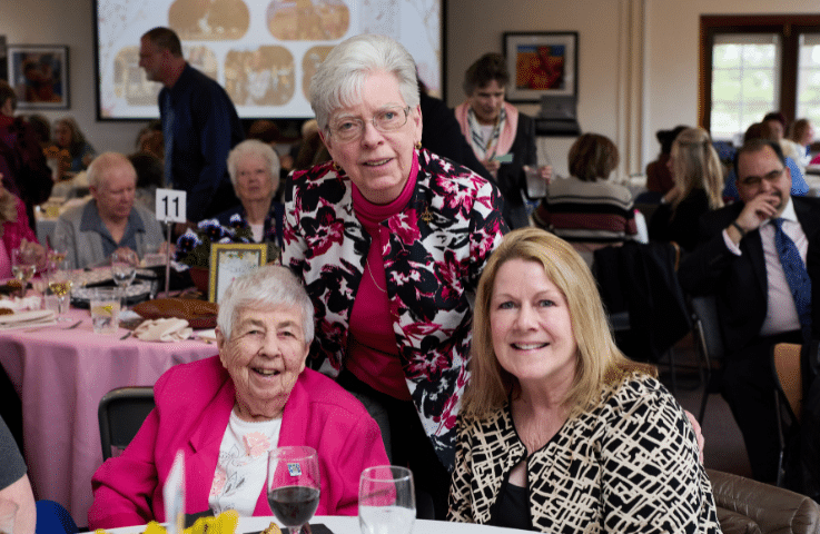 Guests enjoying the Spring Liturgy & Luncheon.