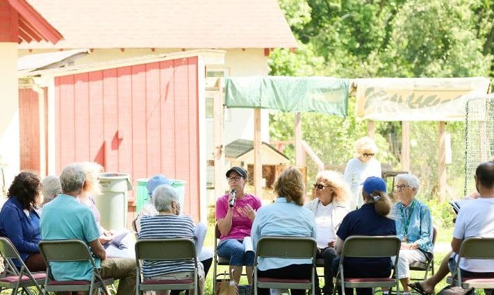 Recharge at the Garden Ministry.