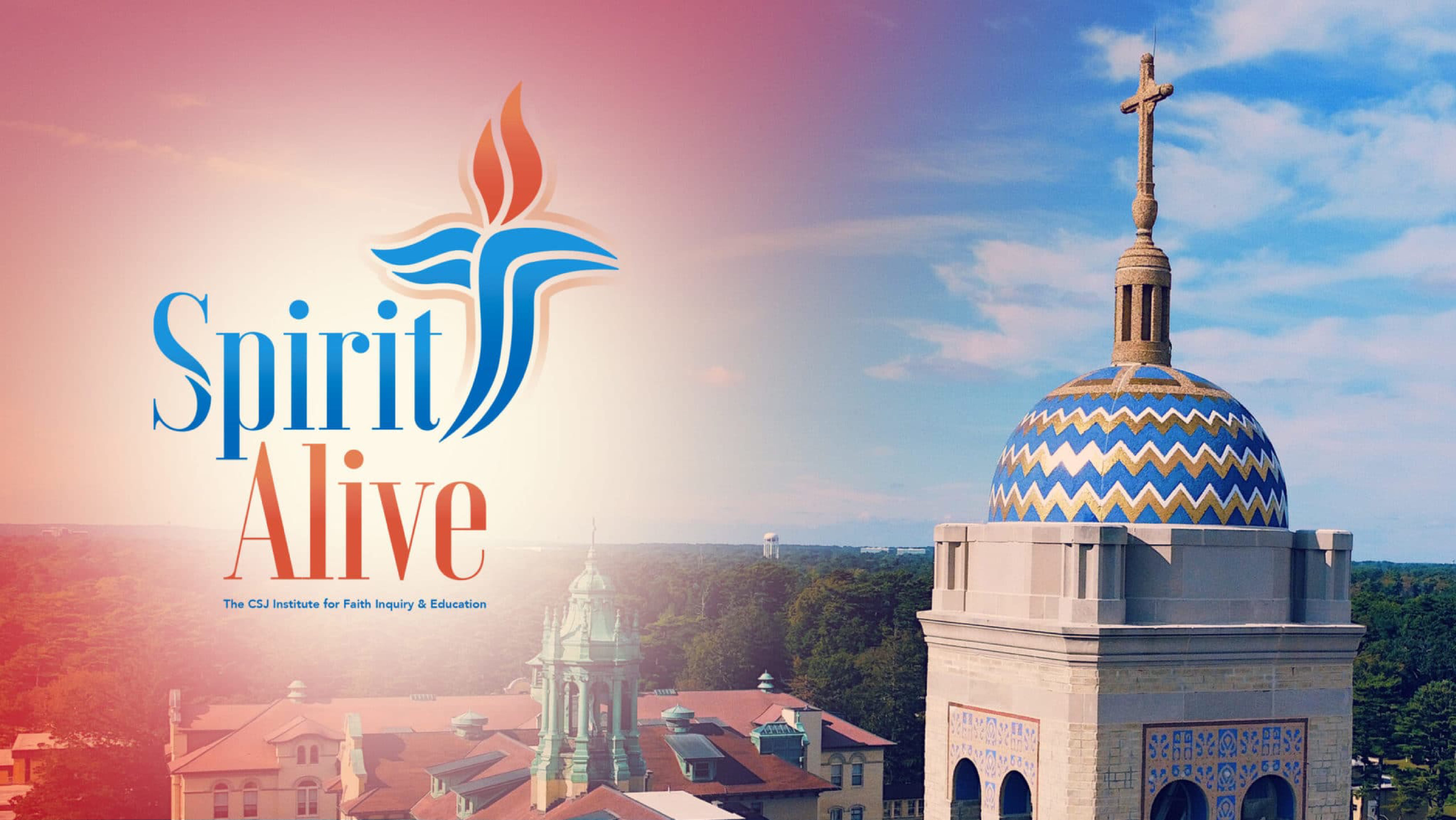 Spirit Alive Logo Over Background 03 Min