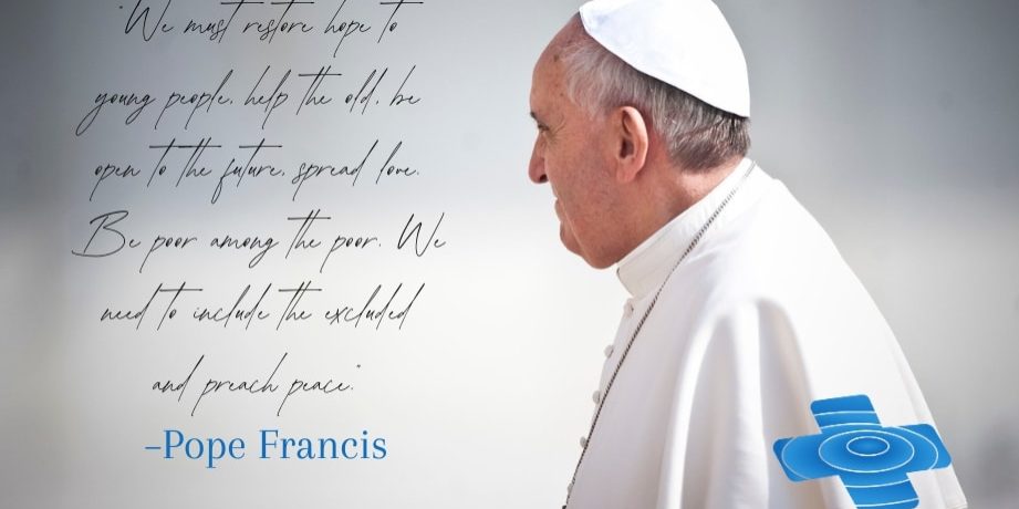 Pope Francis With Quote