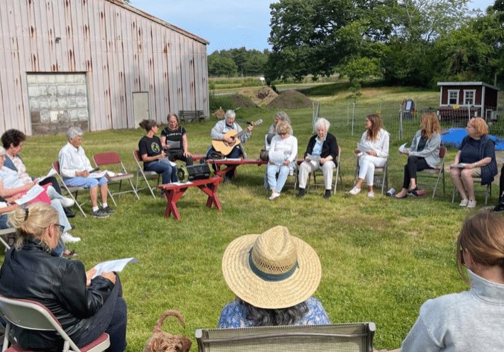Summer Solstice Prayer with the Garden Ministry.